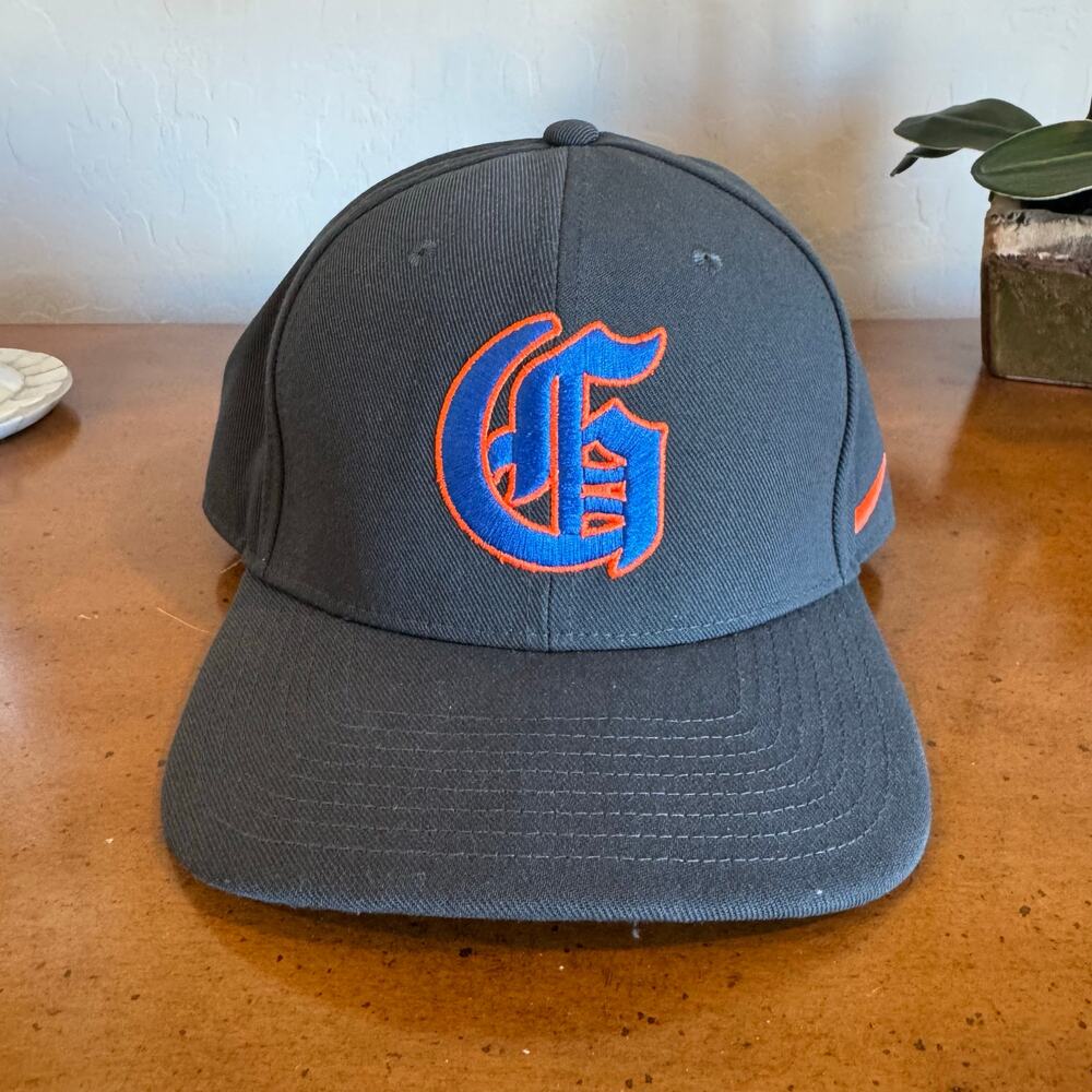 Nike Pro Bishop Gorman Snapback Hat Dark Gray One Size - Picture 6 of 6